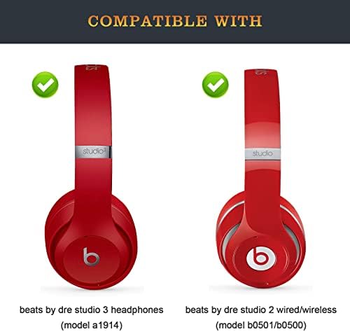Crystal Blue Headband Replacement for Beats Studio3 & Studio2 Wireless Headphones – Premium Comfort & Style Upgrade for Enhanced Audio Performance and Aesthetic Appeal