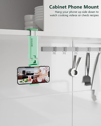 Mii KARE Universal Airplane Phone Holder – Innovative 360-Degree Rotating Smartphone Mount for Ultimate In-Flight Entertainment, Lightweight and Durable Travel Companion for Effortless Viewing on Tray Tables, Perfect for Long Flights and Quick Getaways
