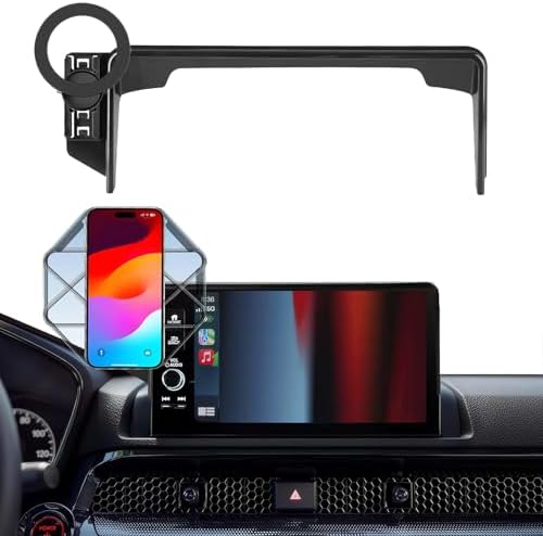 Custom Fit Magnetic Phone Mount for Honda HR-V & CR-V (2023-2025) | 360° Rotating Holder for 7/9 Inch Dashboards | Anti-Slip Grip for Safe Driving | Premium Car Accessory for Seamless Navigation and Connectivity