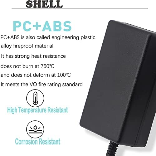 High-Efficiency 15 V 3 A AC DC Power Supply Adapter – 45 W Output with 3.3 ft Cord for Enhanced Device Compatibility (5.5 x 2.1 & 2.5 mm Plugs) – Perfect Charging Solution for 1 A to 3 A Electronics, Ideal for Routers, Cameras, and LED Lights