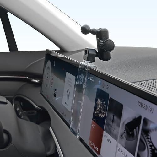 FICS Car Phone Holder for Genesis GV70 2026 Moder-Year – Custom-Fit Mount for Seamless Integration, Interior Accessories for Navigation, No Adhesive or Tools Required – Enhanced Compatibility and Speed