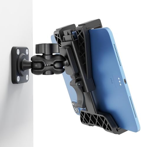 OHLPRO Heavy-Duty Adjustable Tablet Car Mount for i Pad, i Pad Mini & Samsung Galaxy – Ultimate Versatile Holder for 7″-11.5″ Tablets – Secure Dash, Wall, or Desk Installation for Hands-Free Navigation & Productivity Enhancement