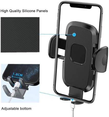 Mini Cooper-Compatible 360-Degree Air Vent Phone Holder – Premium Hands-Free Car Mount for Enhanced Safety and Convenience in Countryman, Paceman, Clubman, JCW Models – Sleek Design for R52, R53, R56, R55, R60, F56, F55, F60, R58, F57, All4