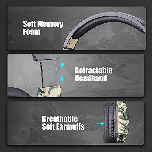 Picozon Ultimate USB Gaming Headset – Featherweight Over-Ear Design with Superior Noise-Cancelling Mic for PS4 & PS5 – Immerse Yourself in High-Fidelity Sound and Unmatched Comfort for Extended Play Sessions Across Multiple Devices