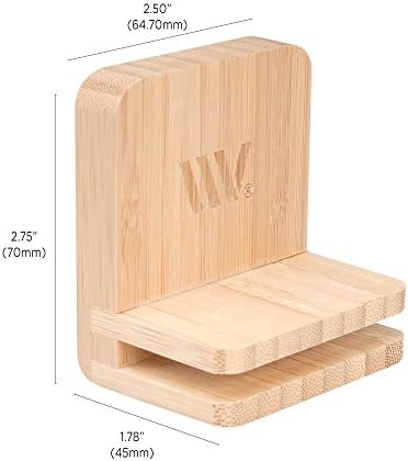 Eco-Friendly Bamboo Multi-Device Charging Station with 6-USB Hub – Universal Organizer for Smartphones, Tablets, and Laptops – Fast Charging Power Supply for a Clutter-Free Workspace
