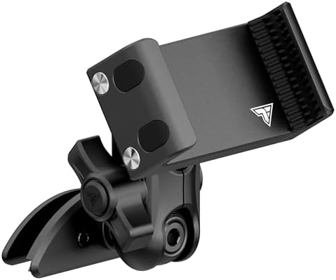 Elevate Your Driving Experience with the Tackform Link Vent Phone Mount for 2018-2023 Jeep JL, Gladiator & 4 XE | Premium CNC Billet Aluminum Design | Zero Slip Grip for Maximum Stability | Anti-Scratch Universal Holder for i Phone, Galaxy & More | Effortless Installation & Sleek Black Finish