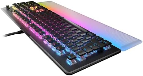 Experience Unmatched Gaming Precision with Turtle Beach Vulcan TKL Tenkeyless Mechanical Keyboard – Linear Titan Switch, Customizable AIMO RGB Lighting, Durable Aluminum Build, and Portable USB-C Connectivity for Ultimate Performance and Style