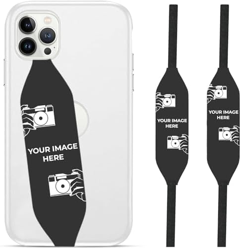 Customizable Reversible Phone Grip Strap – Pack of 2 Anti-Slip Finger Holders for Secure Mobile Handling, Wireless Charging Compatibility, and Detachable Design for Enhanced i Phone Use and Comfort, Elevate Your Style and Functionality