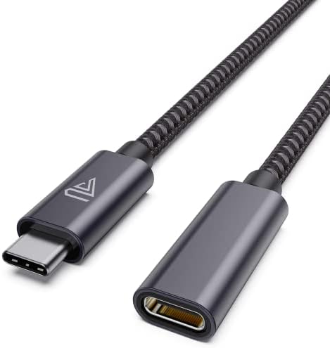 High-Speed USB C Extension Cable (20 Gbps Data Transfer, 240 W Fast Charging, 3.3 Ft) – USB 3.2 Type C Male to Female Adapter for i Phone 16, Pixel, PSVR2, Mac Book Air/Pro, and Dell XPS – Optimal Versatility & Enhanced Performance in a Sleek Red Design