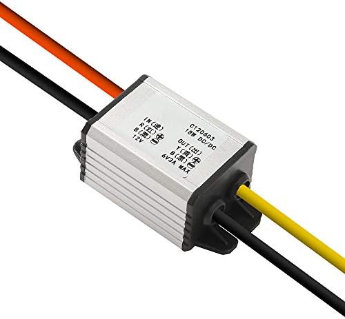 Advanced Waterproof DC Step-Down Converter Module – Seamlessly Converts 8-40 V Input to 3-24 V Output for Reliable 3 A Power Supply in Automotive Applications – Exceptional Voltage Regulation for Optimal Performance of Car and Truck Accessories