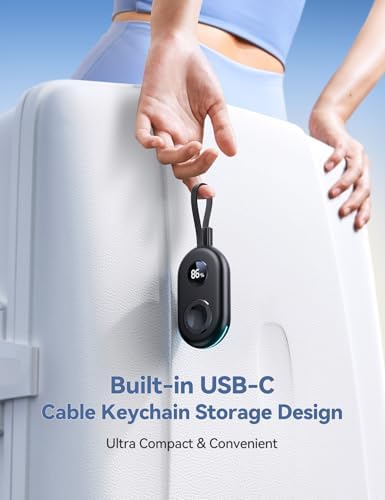 JOYROOM 2500 m Ah Magnetic Power Bank for Apple Watch – Ultra-Compact Travel Charger with Fast Charging for Series 9/8/7/6/SE/5/4/3/2/Nike/Ultra/Ultra 2 – Perfect On-the-Go Solution for Active Users and Adventurers