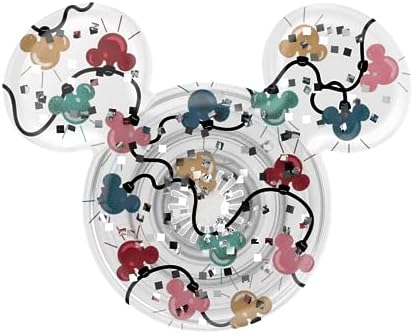 Disney Classic Mouse Pop Sockets Phone Grip with Versatile Kickstand – Ultimate Anti-Drop Phone Holder for One-Handed Use and Easy Style Switchability – Compatible with i Phone, Samsung, and Most Cases – Ideal for Wireless Charging and Everyday Convenience