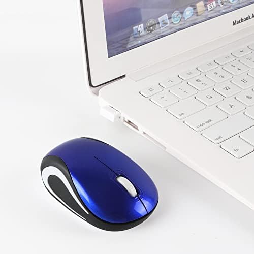 Charming Wireless Mini Mouse – Adorable Portable USB Optical Mouse for Laptops and Kids – Compact 1000 DPI Cordless Design in Fun Purple – Ideal Travel Companion and Perfect Gift for Young Tech Enthusiasts