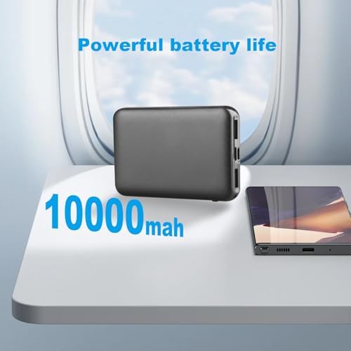 High-Capacity 10000 m Ah Portable Power Bank for Heated Clothing and Smart Devices – 7.4 V Fast Charging with LED Display, Compact Design for On-the-Go Convenience and Enhanced Compatibility – Ideal for Heated Jackets, Vests, Sweatshirts, and Mobile Devices
