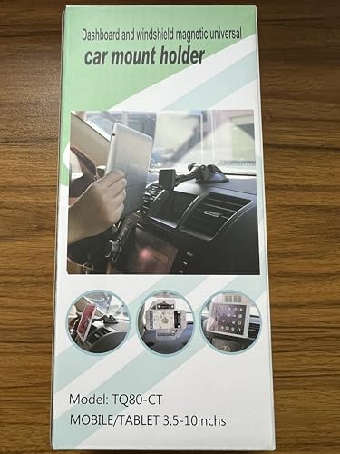 Transform Your Driving Experience with the OHLPRO Magnetic Tablet Holder – Universal Suction Cup Mount for 6″-11″ Apple & Samsung Devices – 360° Adjustable Windshield Stand for Optimal Navigation & Entertainment – Elegant Black Design Enhances Modern Vehicle Interiors – Boost Safety & Connectivity on Every Journey