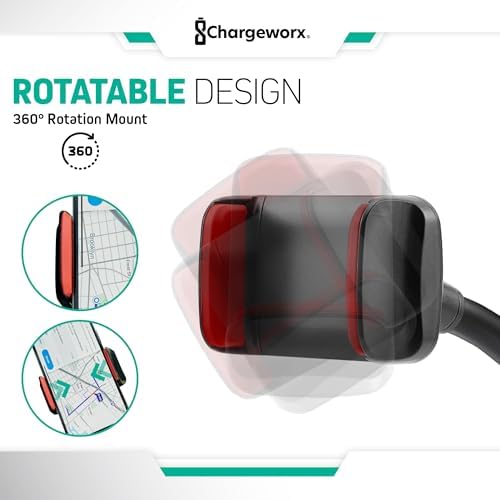 Revolutionary Magnetic Phone Mount for Car Windshield – 14-Inch Flexible Arm Holder with Secure Suction Cup – 360-Degree Rotation for Optimal Visibility and Enhanced Compatibility – Effortless Installation for Hands-Free Navigation and Safety