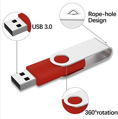KEXIN 64 GB USB Flash Drive Pack – 10 Durable USB 2.0 Thumb Drives for Effortless Data Storage and Transfer – Perfect for Professionals and Students on the Go