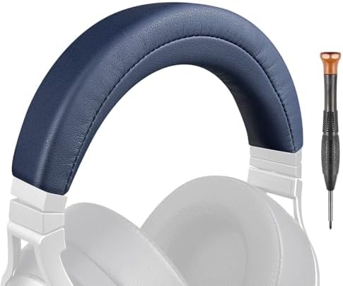 Revolutionize Your Gaming Comfort with SOULWIT Protein Leather Headband Cover for Corsair Virtuoso RGB Wireless XT SE – Stylish White & Grey Design for Enhanced Cushioning and Durability – Easy Installation Replacement Pad for Ultimate Headset Performance and Aesthetic Upgrade