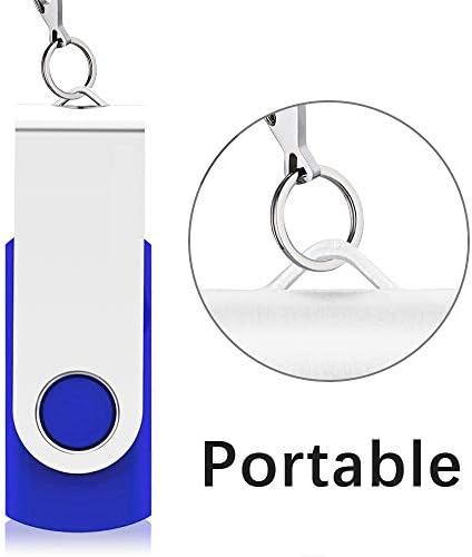 KEXIN 64 GB USB Flash Drive Pack – 10 Durable USB 2.0 Thumb Drives for Effortless Data Storage and Transfer – Perfect for Professionals and Students on the Go