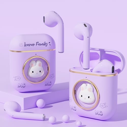 Black Panda Wireless Earbuds – Stylish Bluetooth 5.4 Sports Headphones with IPX4 Waterproof Technology, Perfect for Active Lifestyles, Travel, and School – Ideal for All Ages with Built-in Mic for Hands-Free Calls and Comfort Fit