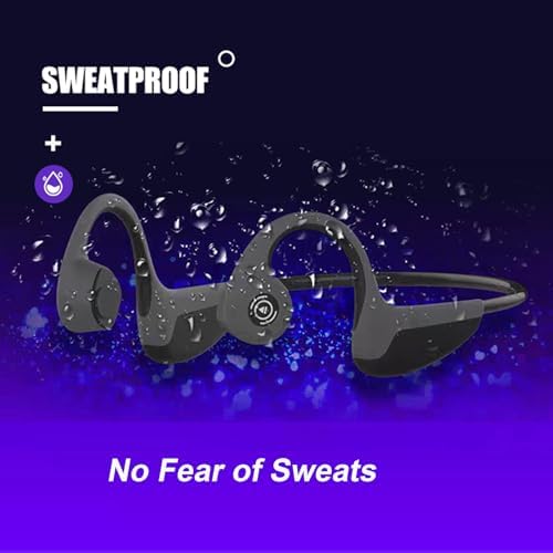 Discover the Ultimate Bone Conduction Bluetooth 5.0 Headphones – Open-Ear Sports Earbuds for Unmatched Comfort and Superior Sound Quality, Sweatproof Design Perfect for Running and Cycling, Ultra-Lightweight Black Earbuds for Active Lifestyles and Enhanced Environmental Awareness. Experience immersive audio while staying alert to your surroundings with these innovative, lightweight workout earbuds. Built with a durable titanium frame and equipped with Hi-Fi stereo sound, these headphones ensure an exceptional listening experience. Ideal for intense workouts, the sweatproof design keeps you focused and comfortable, whether you’re on a long run or cycling through the city. Plus, enjoy hands-free calls and voice commands with the built-in microphone. Elevate your training sessions and everyday adventures with these stylish, performance-driven bone conduction headphones that seamlessly blend safety and sound for the active individual. Perfect for fitness enthusiasts who prioritize both auditory enjoyment and awareness, these headphones are your go-to accessory for any outdoor activity.