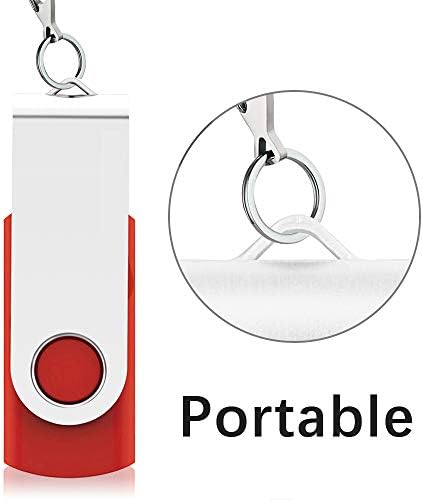 KEXIN 64 GB USB Flash Drive Pack – 10 Durable USB 2.0 Thumb Drives for Effortless Data Storage and Transfer – Perfect for Professionals and Students on the Go