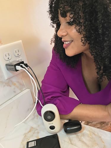 Quad-Port Quick Charge Power Hub: Ulti Charger for Rapid Device Charging | Compact Travel Wall Adapter with Enhanced Safety Features for Smartphones, Tablets, and More | Ultimate Solution for Home and On-the-Go Efficiency