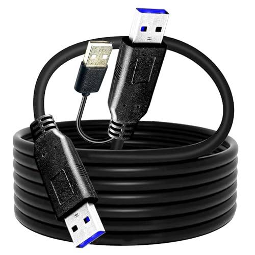 YOTETION 25 FT USB 3.0 A to C Cable – Ultra-Fast 5 Gbps Data Transfer & Universal Compatibility for Laptops, Smartphones, and Tablets – Durable, Flexible Length for Enhanced Charging and Seamless Connectivity