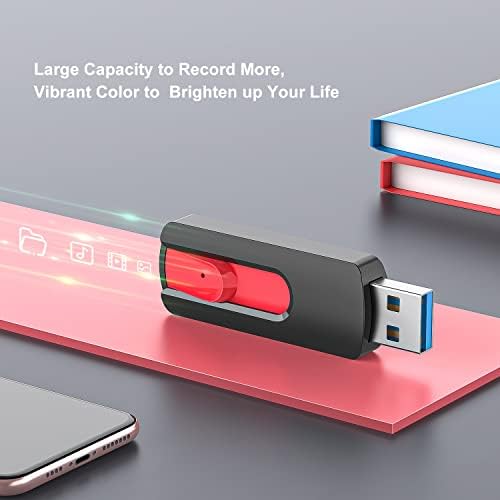 RAOYI 5-Pack 64 GB USB Flash Drives – High-Speed USB 2.0 Memory Sticks for Effortless Data Transfer and Storage – Portable Thumb Drives for PC and Laptop – Ideal for Organizing Photos, Documents, and Videos – Multi-Pack Convenience for Home and Office Use