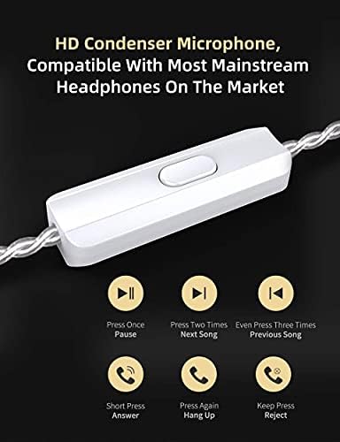 KZ ZSN Pro Dual Drivers Hi-Fi In-Ear Earphones with 1 BA & 1 DD – Exceptional Sound Clarity & Powerful Bass for Audiophile Musicians – Detachable Cable Design for Enhanced Customization & Compatibility – Ergonomic Fit for Long Listening Sessions