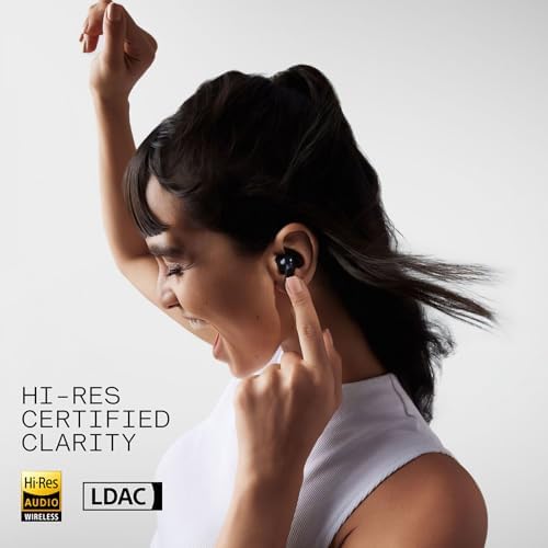CMF Buds Pro 2 Wireless Earbuds – Superior Hi-Res LDAC Audio with 50 d B Hybrid Noise Cancellation and Ultra Bass for Dynamic Sound, Seamless Bluetooth 5.3 Connectivity, 43 Hours of Playtime with Compact Charging Case, Enhanced Six HD Microphone System for Optimal Call Clarity, Stylish Dark Grey Finish Perfect for Modern Audiophiles