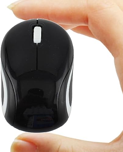 Charming Wireless Mini Mouse – Adorable Portable USB Optical Mouse for Laptops and Kids – Compact 1000 DPI Cordless Design in Fun Purple – Ideal Travel Companion and Perfect Gift for Young Tech Enthusiasts
