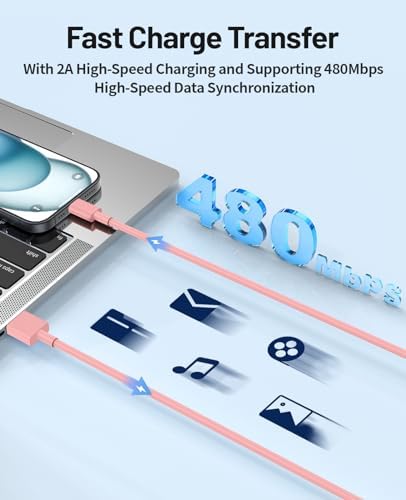 Enhance Your Driving Experience with the 3-Pack MFi Certified Car Play Cable for i Phone 15/16 Series – 6 FT Fast Charging & Durable USB-C Connection for Effortless Navigation and Hands-Free Communication