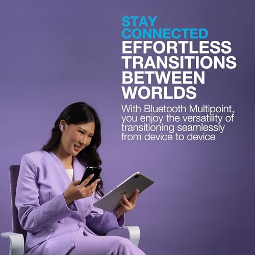 Elevate Your Listening Experience with JLab Go Pods ANC True Wireless Bluetooth Earbuds – Cutting-Edge Hybrid Active Noise Cancellation, 26+ Hours of Playtime, Customizable Sound Profiles via App, Sleek Black Design for Professionals and Casual Users, Enhanced Connectivity for Seamless Streaming