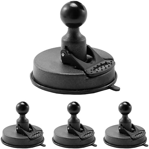 Industrial-Grade ARKON Heavy-Duty Sticky Suction Mount with 25 mm Ball for Tablets & Phones | Superior Suction Technology for Reliable Vehicle Use | Compatible with Arkon & Third-Party Holders | One-Touch Lever for Effortless Installation | Robust Composite Design for Maximum Durability | Ideal for Cars, Trucks & Commercial Applications | Secure Your Devices with Confidence on Any Flat Surface