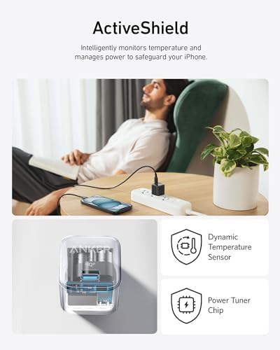Anker 20 W USB-C Charger Block – Ultra-Compact Fast Charging Solution with Power IQ 3.0 for i Phone 16/15, Galaxy, Pixel 4/3, and i Pad – Versatile, Reliable, and Travel-Friendly Power Adapter for Rapid Device Charging (Cable Not Included)