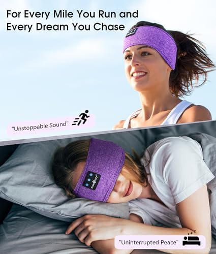 Revolutionary Bluetooth 5.4 Sleep Mask Headphones with Superior HD Sound Quality – Ultimate Comfort Music Headband Perfect for Travel, Yoga, and Running – Exceptional Gift Option for All, Featuring Unmatched Compatibility for an Elevated Listening Experience