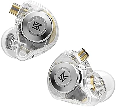 KZ EDX PRO IEM Earphones – Premium 10 mm Dual Magnetic Dynamic Driver Wired Earbuds with Removable C Pin Cable and Built-in Mic in Stylish Cyan – Immerse Yourself in High-Fidelity Sound Quality and Ergonomic Comfort for Every Listening Occasion