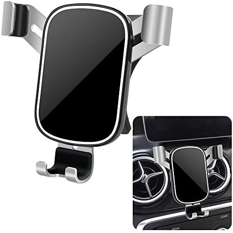 LUNQIN Premium Car Phone Holder for Mercedes-Benz CLA-Class & A-Class: Secure, Stylish, and Functional Mobile Cradle with 360-Degree Rotation for Hands-Free Navigation – Ideal for CLA250, AMG, A220, A35 Models – Effortless Installation & Non-Slip Design for Optimal Driving Experience