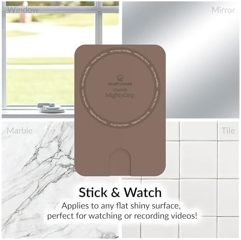 Transform Your Mobile Interaction with the VELVET CAVIAR Mag Safe Suction Cup Phone Case Mount – Superior Silicone Grip for Effortless Selfies and Secure Navigation. Featuring an Elegant Nude Beige Finish, This Premium Phone Accessory Ensures Stability for Streaming and Video Calls. Experience Unmatched Convenience with a Durable, Easy-to-Clean Design Perfect for On-the-Go Lifestyles. Ideal for Enhanced Usability, This Innovative Mount Keeps Your Device Within Arm’s Reach While Elevating Your Everyday Tasks with Style.