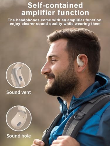 Lightweight Open-Ear Bluetooth 5.3 Sport Headphones – Premium Audio Performance for Cycling and Running – Sweat-Resistant Design with Digital Battery Display – Stay Aware and Safe with Wireless Comfort – Ideal for Outdoor Enthusiasts and Active Lifestyles