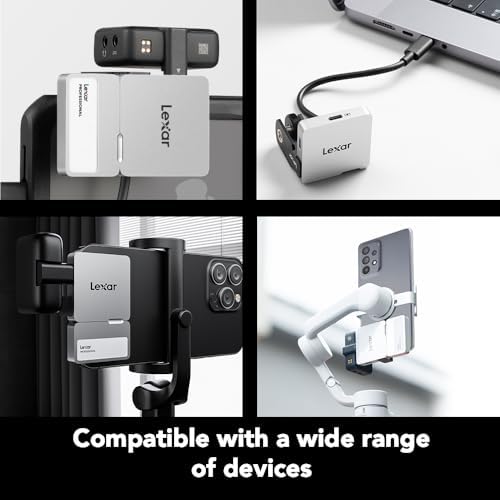 Elevate Your Connectivity with the Lexar Professional Go Portable USB-C Hub – Ultra-Compact 4-Port Design for Lightning-Fast Data Transfer Up to 10 Gbps – Perfect for Smartphones, PCs, Macs, and Tablets – Maximize Productivity On-the-Go!