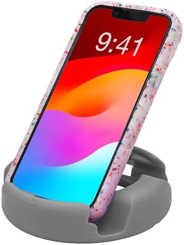 GoDonut Plus+ Phone Stand – Portable Mount Accessory – Charging Port Access – Compatible with Tablet, iPhone 16 15 14 Pro Max Android & Most Smartphones – Teal – Enhanced Compatibility and Speed