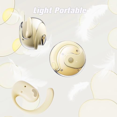 Transform Your Soundscape with Innovative Open Ear Wireless Bone Conduction Earbuds – Sweatproof Bluetooth Headphones for Active Lifestyles – Stay Engaged and Safe in Stylish Black Finish