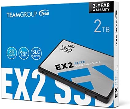 Boost Your Computer’s Speed with TEAMGROUP AX2 1 TB SATA III SSD – Unleash Lightning-Fast 540 MB/s Data Transfer for Ultimate Performance in Laptops & Desktops, Enhanced Durability with 3 D NAND TLC Technology for Reliable Storage Solutions