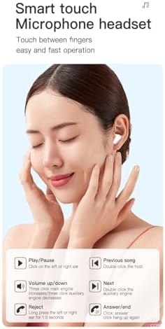 Ultra-Lightweight Bluetooth 5.3 Wireless Earbuds with Advanced Noise Isolation & Real-Time LED Battery Indicator – Perfect for Active Lifestyles, Ergonomic Sports Earphones Compatible with i OS/Android, Delivering Immersive Sound Quality for Music Enthusiasts on the Go