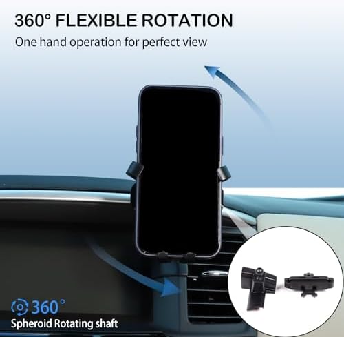 Nissan Pathfinder 2013-2018 Premium Adjustable Air Vent Phone Holder Mount – Ultimate Hands-Free Solution for Secure Device Positioning and Enhanced Driving Convenience