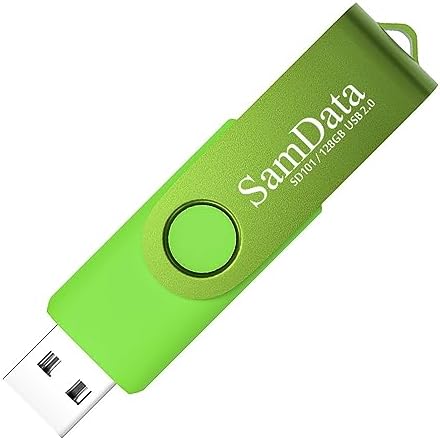 Maximize Your Storage with 128 GB USB Flash Drives 2 Pack – High-Speed Thumb Drives with LED Indicator for Effortless Data Backup and Transfer (Black) Ideal for Windows and Mac Compatibility