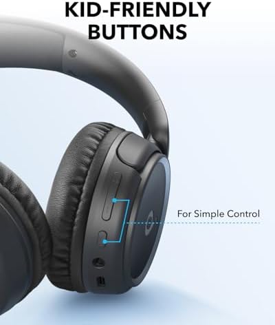 Soundcore H30 i Wireless On-Ear Headphones – Experience Unmatched 70-Hour Playtime with Bluetooth 5.3 Connectivity, Ultra-Lightweight Comfort, and Foldable Design for Effortless Portability and Deep Bass Enjoyment, Perfect for Music Lovers and Professionals Alike