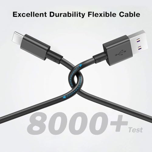 USB C Fast Charger for CAT S62, CAT S61,CAT S22 Flip,CAT B40, CAT S52, CAT S75, CAT S53, CAT S62 Pro Cell Phone Charging Cable Cord（5Ft） – Enhanced Compatibility and Speed